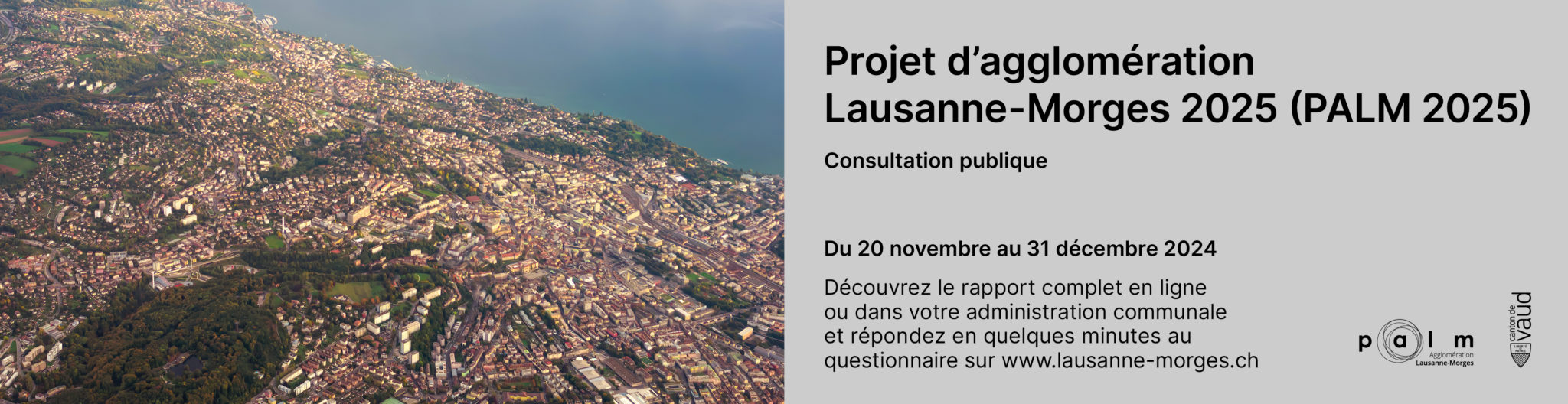 Projet d’agglomération 2025 consultation publique